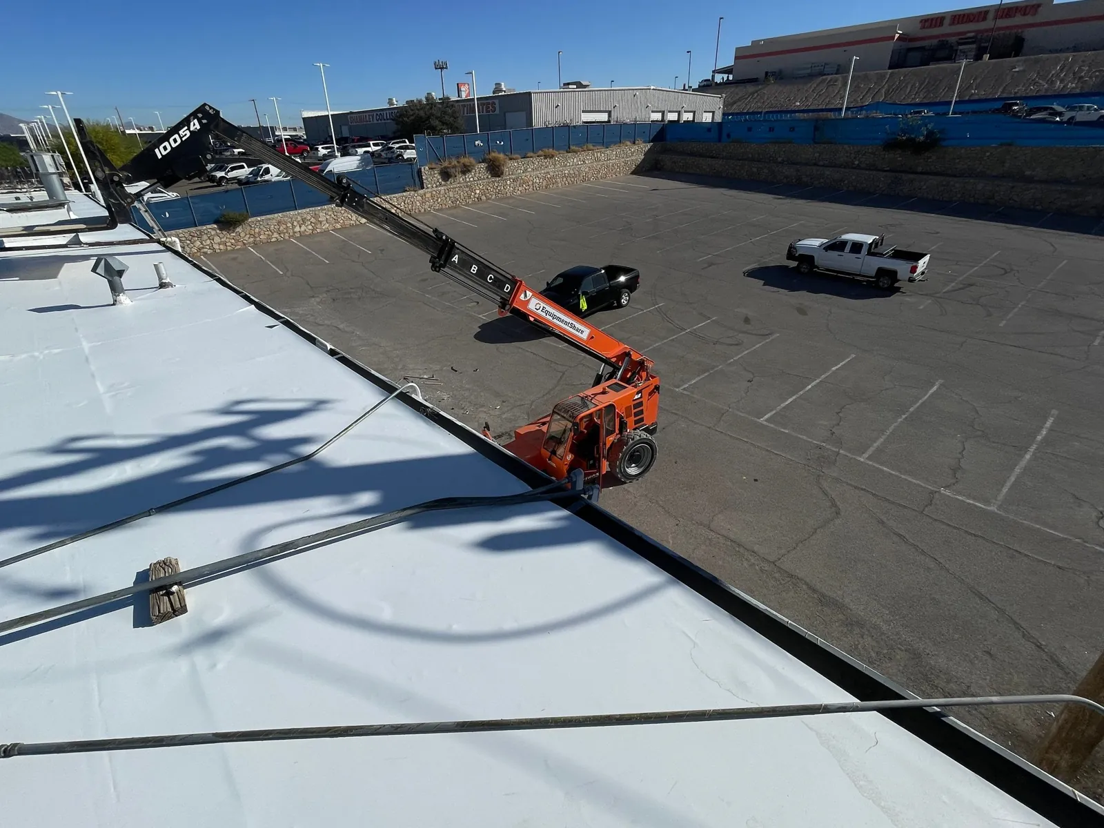 Crew setting membrane