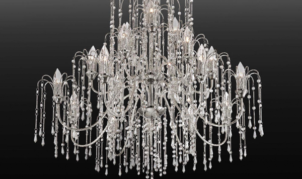 Luxury Chandelier Installation