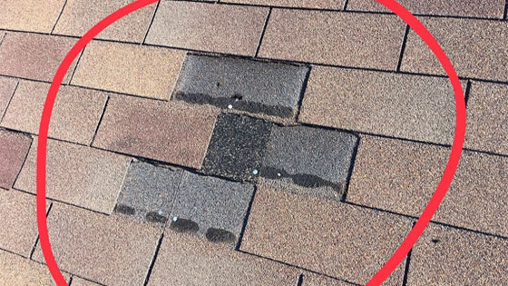 Replace Damaged Shingles