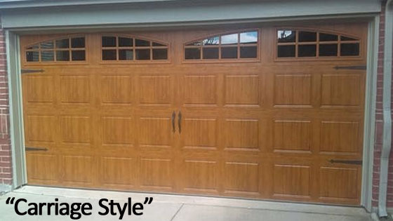 Steel Carriage-Style Garage Doors