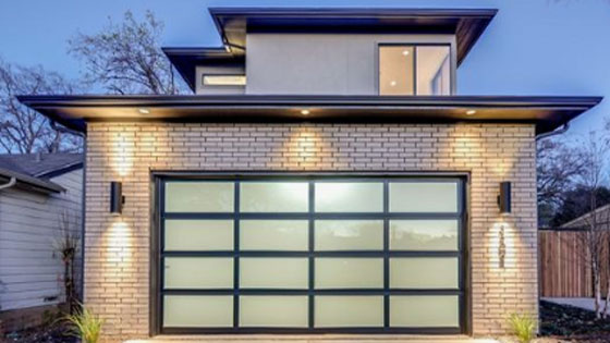 Residential Glass Garage Doors