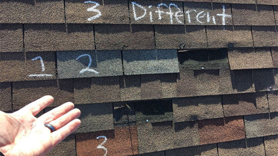 Inspection of Asphalt Shingles