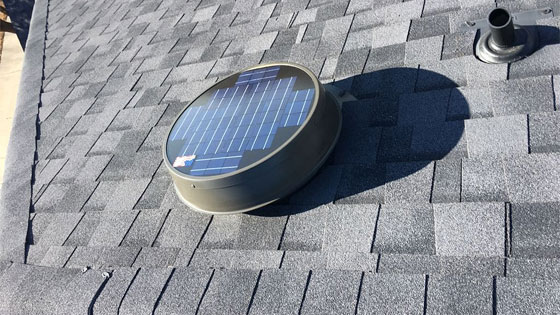 Solar Roof Ventilation 