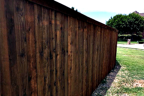Fence Staining & Sealing